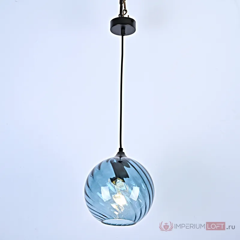 Подвесной светильник CL RIB B Blue от ImperiumLoft