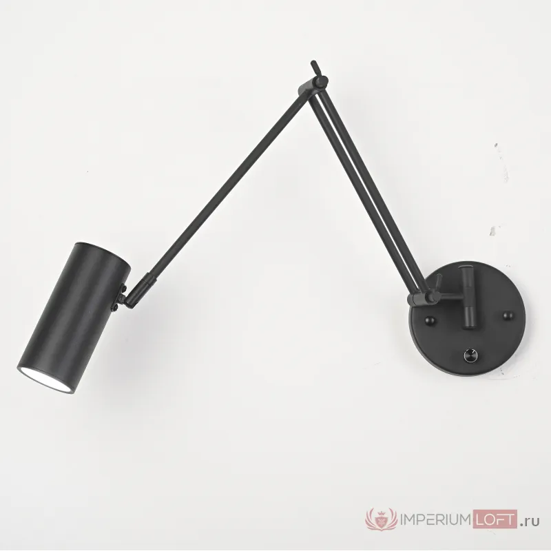 Настенный светильник FREDLY A Black от ImperiumLoft