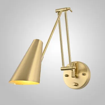 Настенный светильник FREDLY B Brass от ImperiumLoft