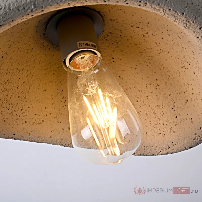 Подвесная люстра CEMENCLOUD A D30 Grey от ImperiumLoft