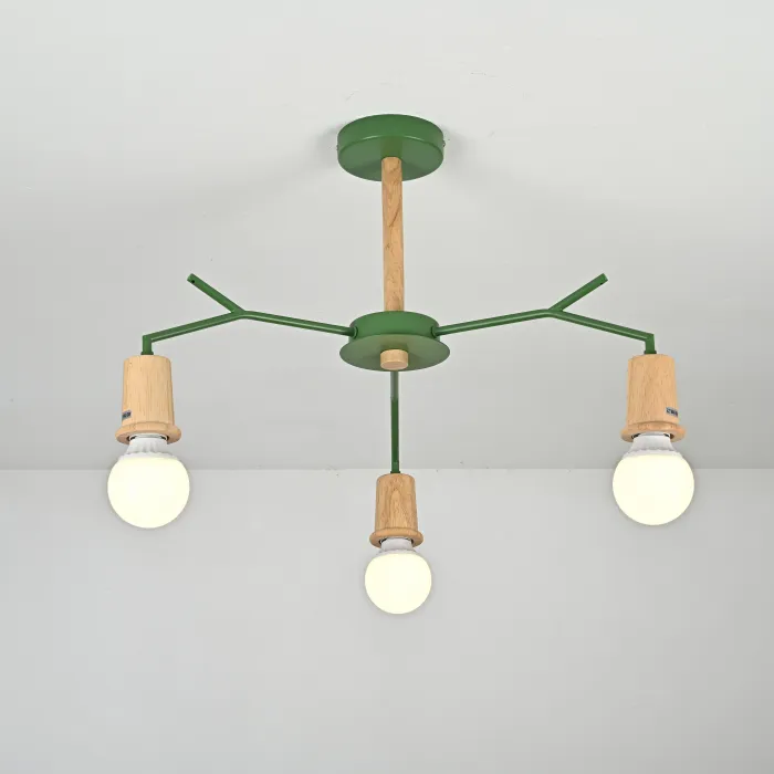 Потолочная люстра LES COLOR D72 Green от ImperiumLoft