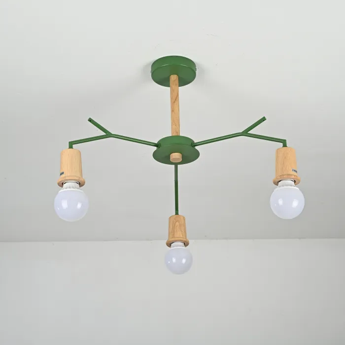 Потолочная люстра LES COLOR D72 Green от ImperiumLoft