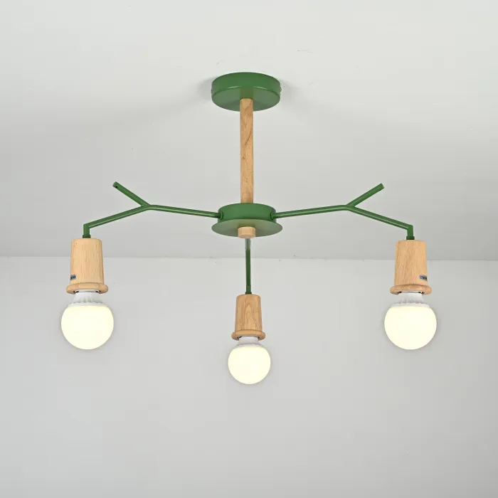 Потолочная люстра LES COLOR D72 Green от ImperiumLoft