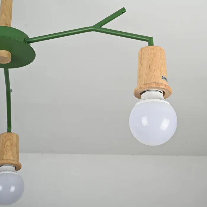 Потолочная люстра LES COLOR D72 Green от ImperiumLoft