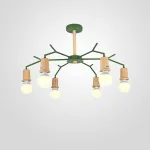 Потолочная люстра LES COLOR D80 Green от ImperiumLoft