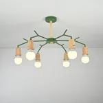 Потолочная люстра LES COLOR D80 Green от ImperiumLoft