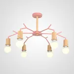Потолочная люстра LES COLOR D80 Pink Потолочная люстра LES COLOR D80 Pink