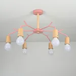 Потолочная люстра LES COLOR D80 Pink Потолочная люстра LES COLOR D80 Pink