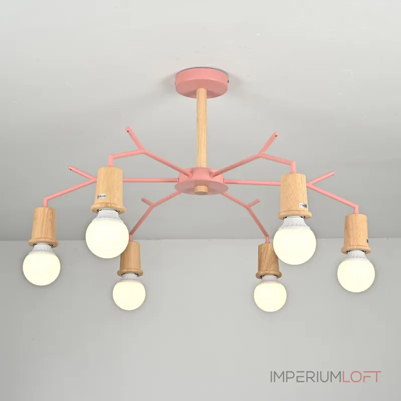 Потолочная люстра LES COLOR D80 Pink Потолочная люстра LES COLOR D80 Pink