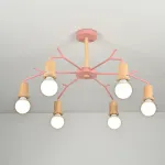 Потолочная люстра LES COLOR D80 Pink Потолочная люстра LES COLOR D80 Pink