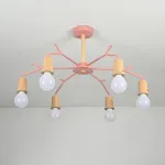 Потолочная люстра LES COLOR D80 Pink Потолочная люстра LES COLOR D80 Pink