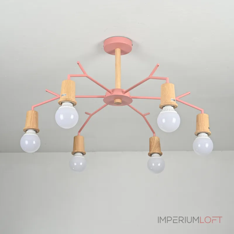 Потолочная люстра LES COLOR D80 Pink Потолочная люстра LES COLOR D80 Pink