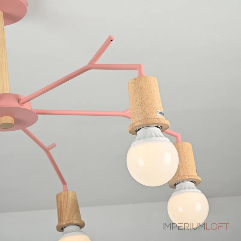 Потолочная люстра LES COLOR D80 Pink Потолочная люстра LES COLOR D80 Pink