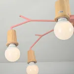 Потолочная люстра LES COLOR D80 Pink Потолочная люстра LES COLOR D80 Pink