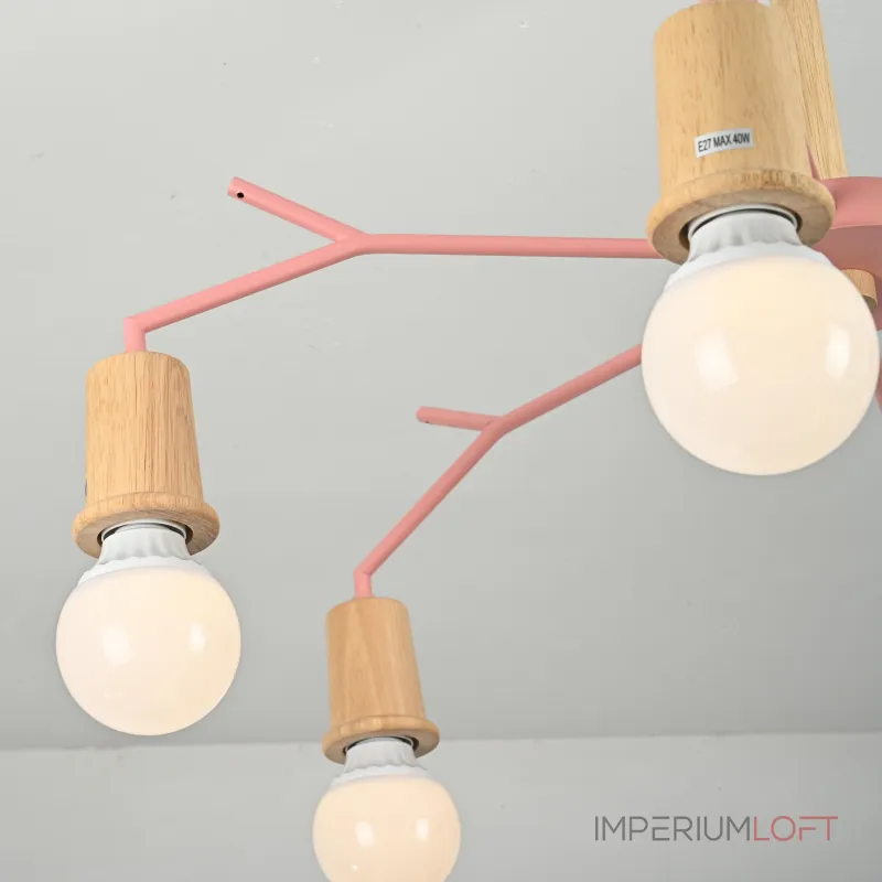 Потолочная люстра LES COLOR D80 Pink Потолочная люстра LES COLOR D80 Pink