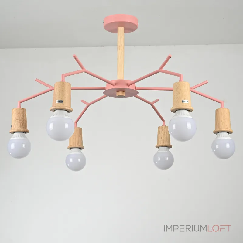 Потолочная люстра LES COLOR D80 Pink Потолочная люстра LES COLOR D80 Pink