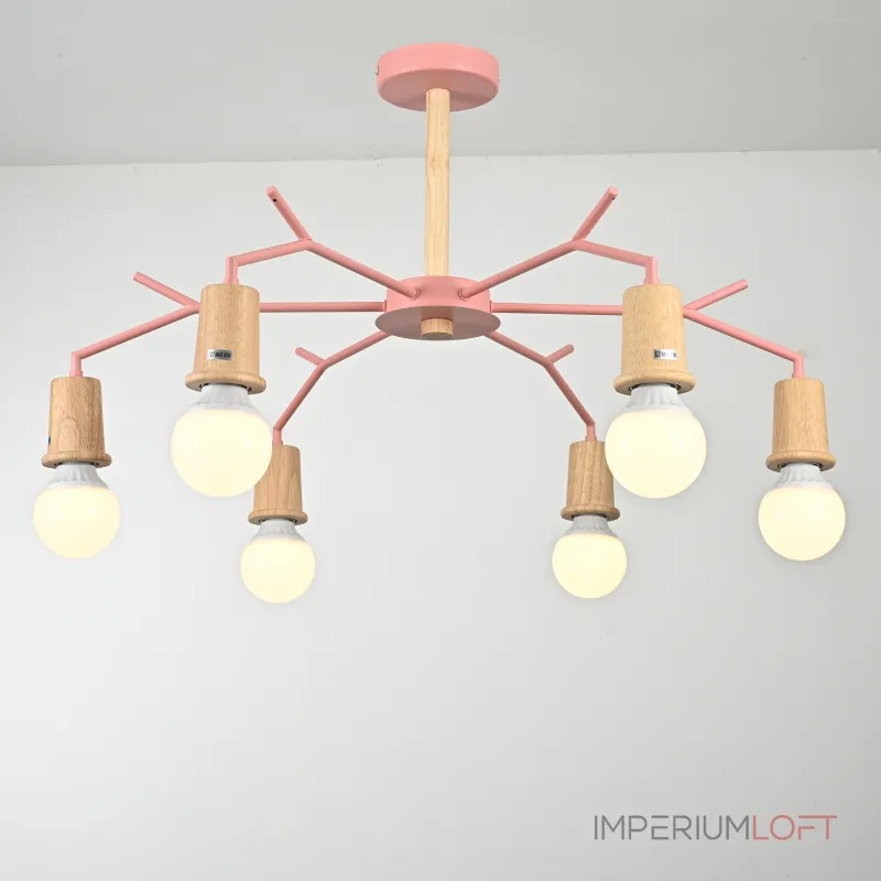 Потолочная люстра LES COLOR D80 Pink Потолочная люстра LES COLOR D80 Pink