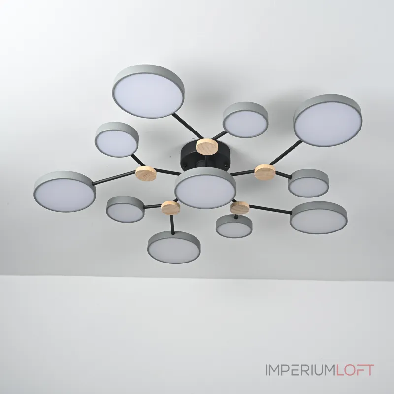 Потолочная люстра GAMMA D102 Grey Потолочная люстра GAMMA D102 Grey