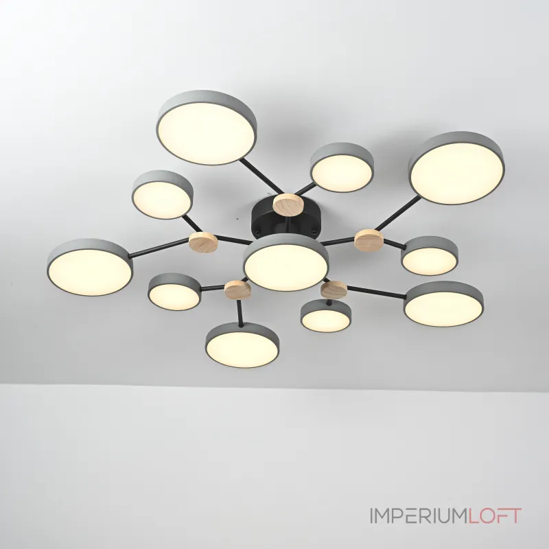 Потолочная люстра GAMMA D102 Grey Потолочная люстра GAMMA D102 Grey