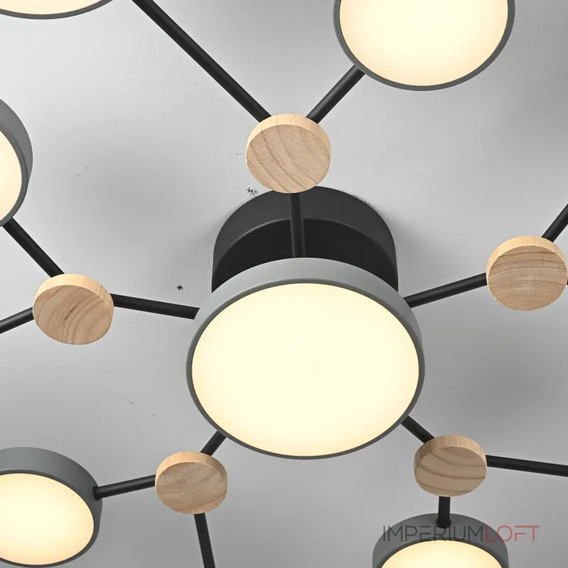 Потолочная люстра GAMMA D102 Grey Потолочная люстра GAMMA D102 Grey