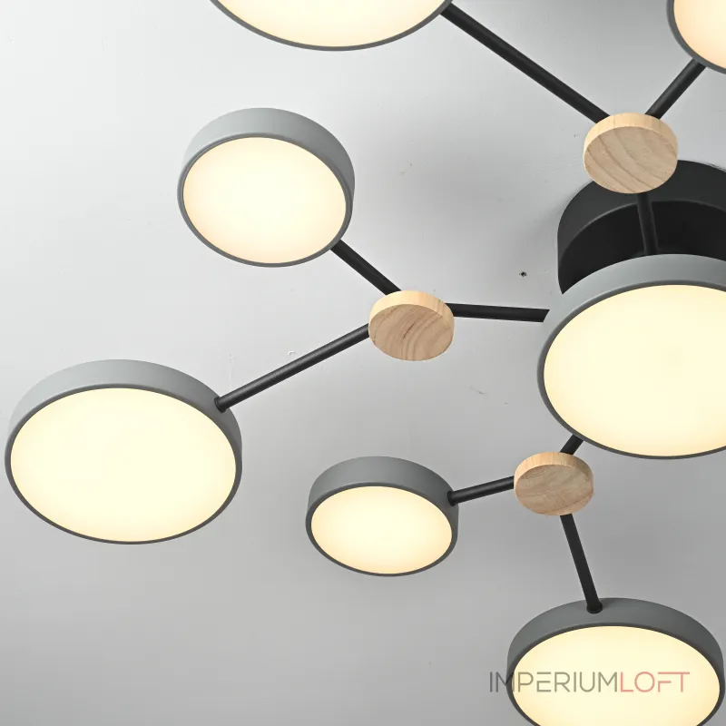 Потолочная люстра GAMMA D102 Grey Потолочная люстра GAMMA D102 Grey