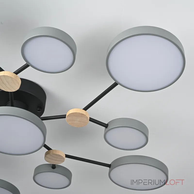 Потолочная люстра GAMMA D102 Grey Потолочная люстра GAMMA D102 Grey