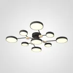 Потолочная люстра GAMMA D98 Black от ImperiumLoft