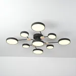Потолочная люстра GAMMA D98 Black от ImperiumLoft