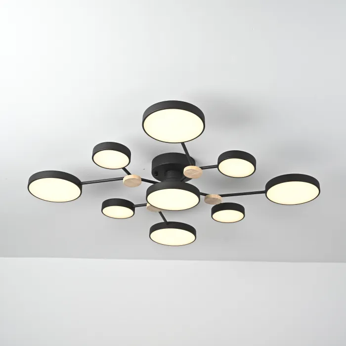 Потолочная люстра GAMMA D98 Black от ImperiumLoft