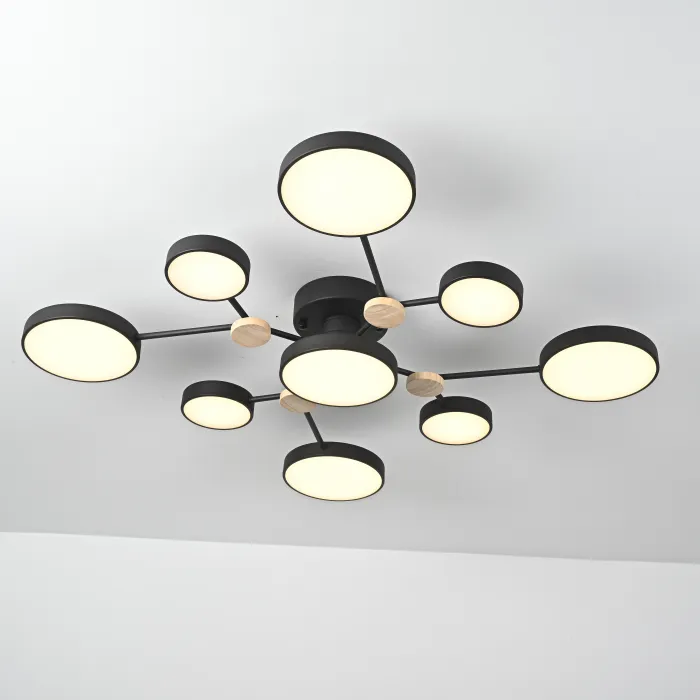 Потолочная люстра GAMMA D98 Black от ImperiumLoft