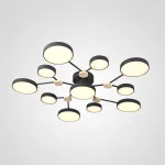 Потолочная люстра GAMMA D102 Black от ImperiumLoft