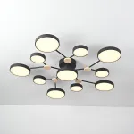 Потолочная люстра GAMMA D102 Black от ImperiumLoft
