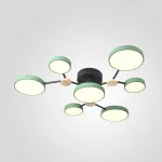 Потолочная люстра GAMMA D88 Green от ImperiumLoft