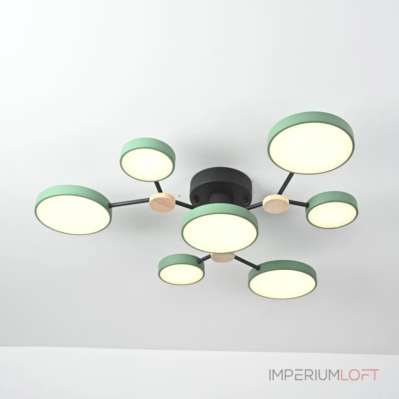 Потолочная люстра GAMMA D88 Green Потолочная люстра GAMMA D88 Green