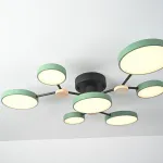 Потолочная люстра GAMMA D88 Green от ImperiumLoft