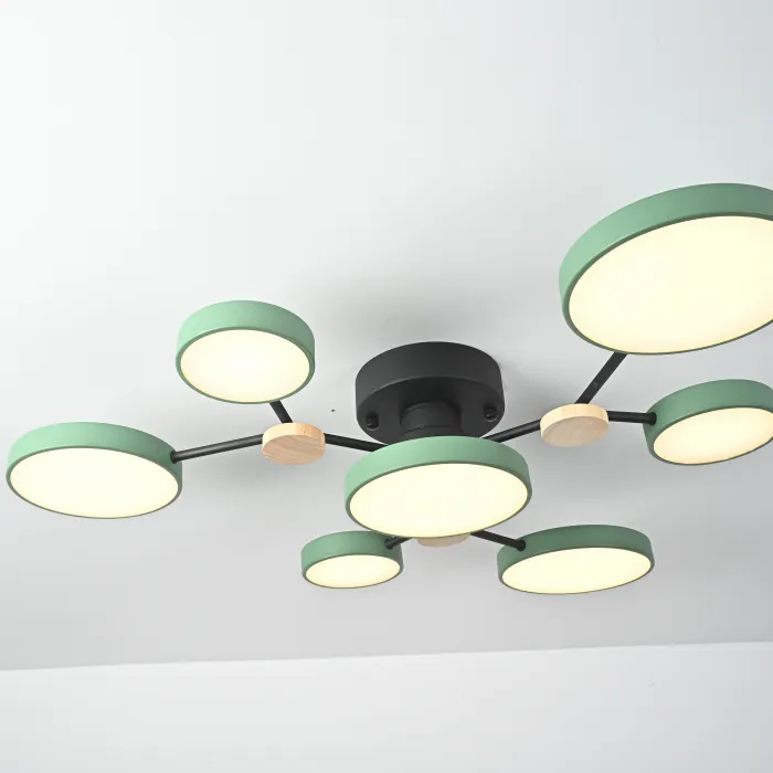Потолочная люстра GAMMA D88 Green от ImperiumLoft