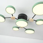 Потолочная люстра GAMMA D88 Green от ImperiumLoft
