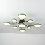 Потолочная люстра GAMMA D98 Green от ImperiumLoft