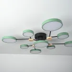 Потолочная люстра GAMMA D98 Green от ImperiumLoft