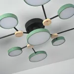 Потолочная люстра GAMMA D98 Green от ImperiumLoft