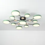 Потолочная люстра GAMMA D102 Green от ImperiumLoft