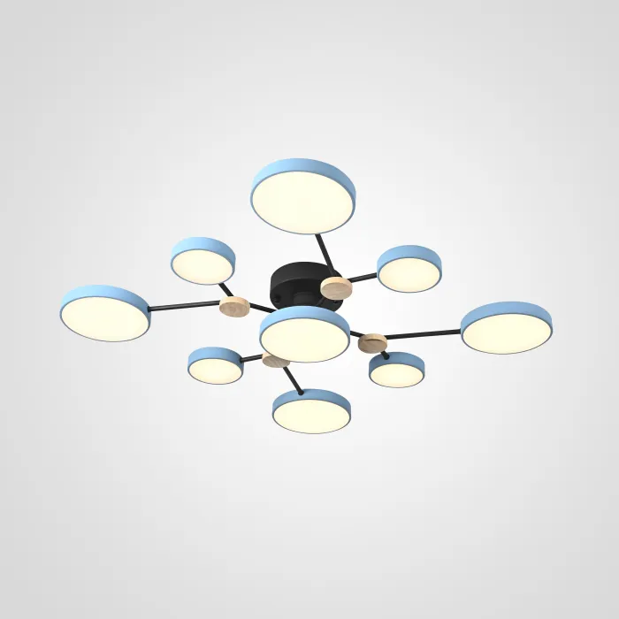 Потолочная люстра GAMMA D98 Blue от ImperiumLoft