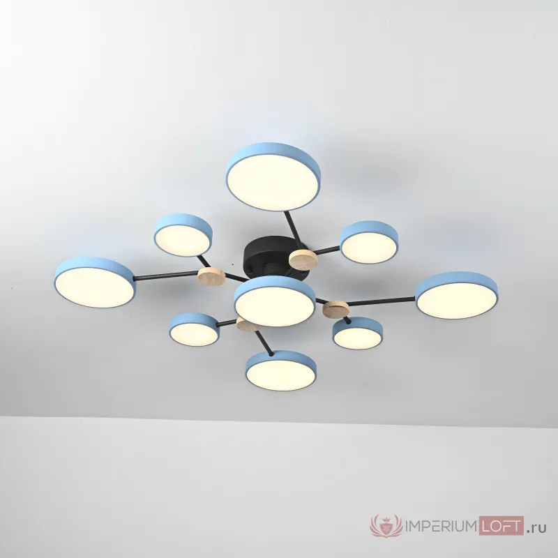 Потолочная люстра GAMMA D98 Blue от ImperiumLoft