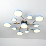 Потолочная люстра GAMMA D102 Blue от ImperiumLoft