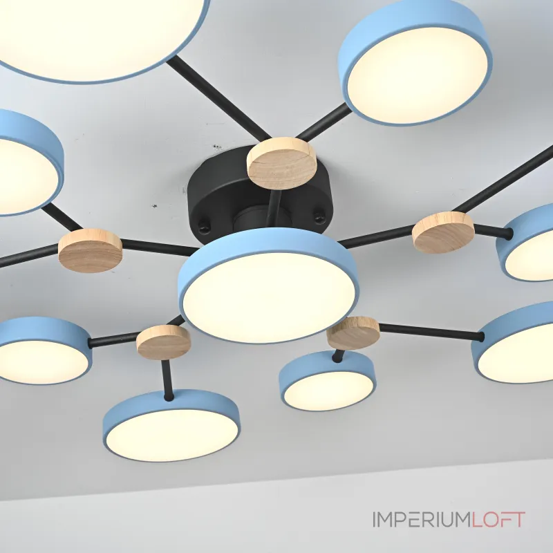 Потолочная люстра GAMMA D102 Blue