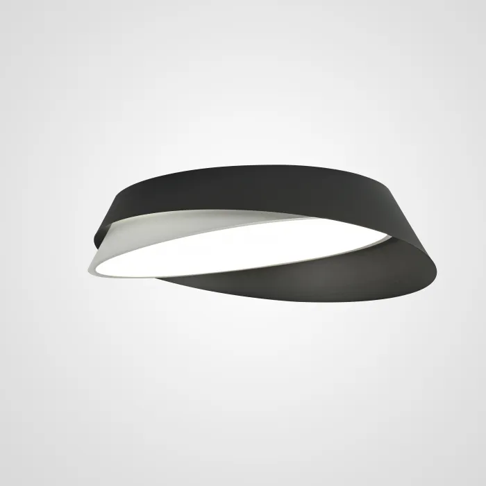 Потолочный светильник SHELL D40 White Black от ImperiumLoft