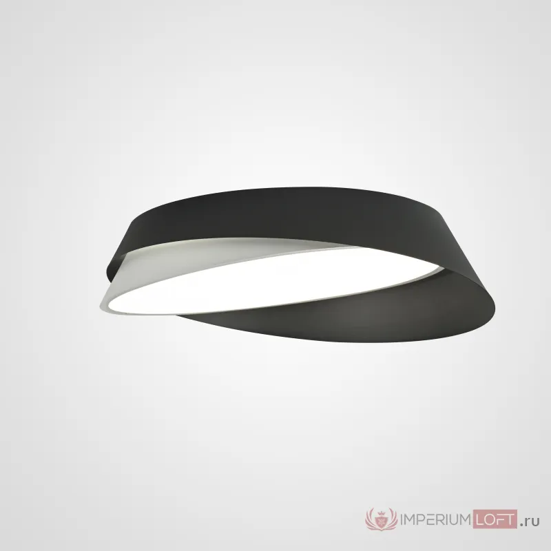 Потолочный светильник SHELL D40 White Black от ImperiumLoft