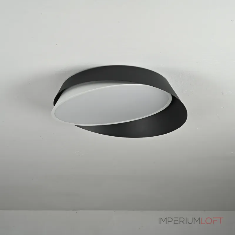 Потолочный светильник SHELL D40 White Black