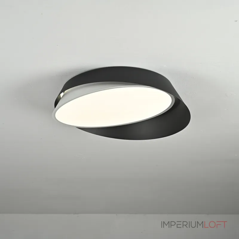 Потолочный светильник SHELL D40 White Black