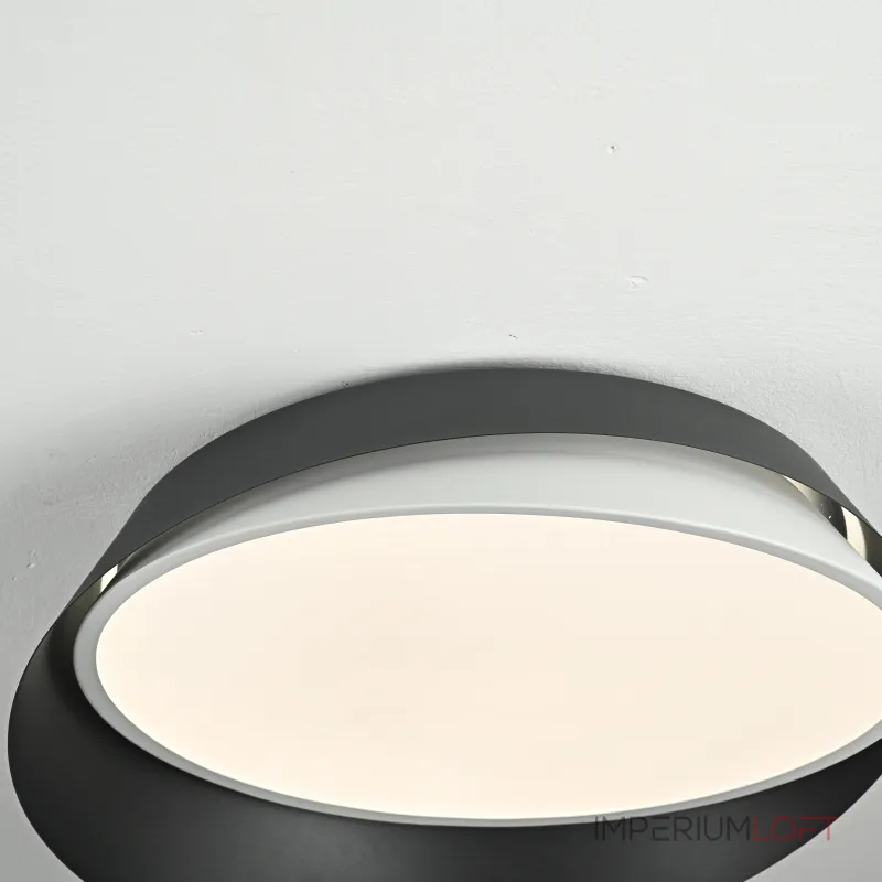 Потолочный светильник SHELL D40 White Black